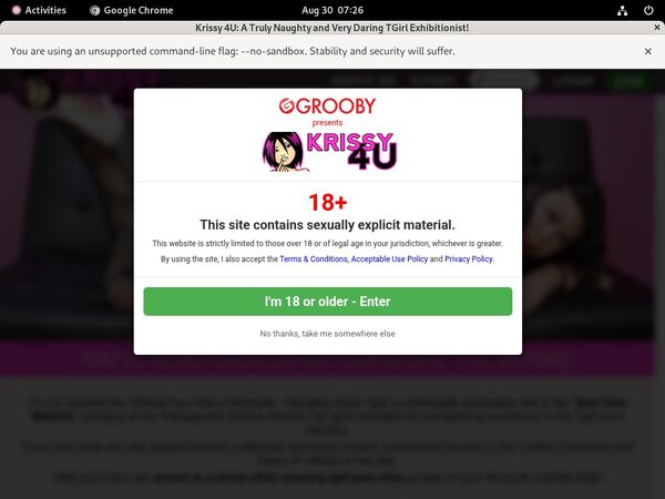 Access Krissy 4 U Free