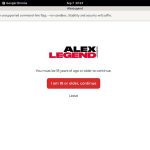 Alex Legend Passwords Blog