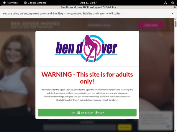 Bendovermovies Account Info