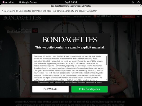 Bondagettes Discount Code