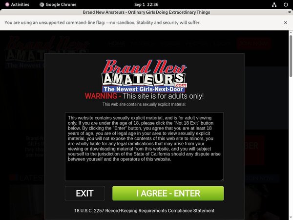 Brand New Amateurs Sconto
