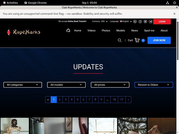 Club Rope Marks Membership Account
