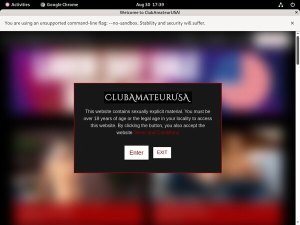 Clubamateurusa Save 50% On 30Day Pass