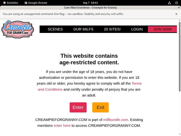 Creampie For Granny Without Card