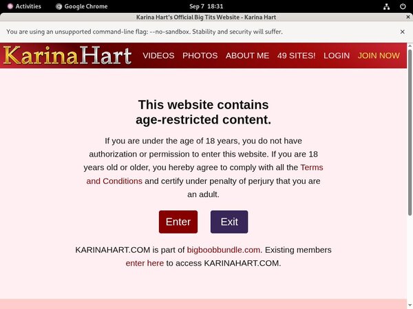 Discount Karina Hart Free Trial
