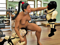 Femdom 3D mistress