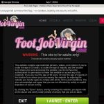 Foot Job Virgin Register