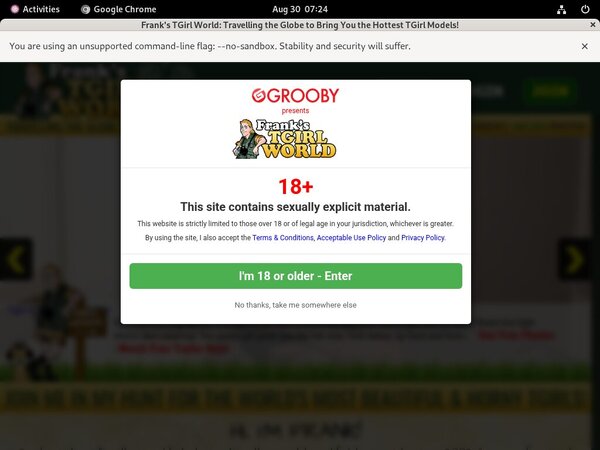 Franks T-Girl World Store