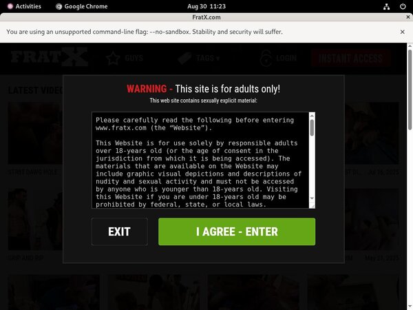 Fraternityx.com Join Again