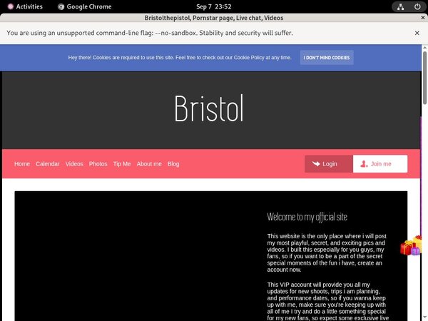 Free Account For Bristolthepistol81.modelcentro.com