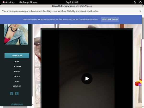 Free Account To Lizxxx30.modelcentro.com