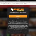 Free African Lesbians Premium Login