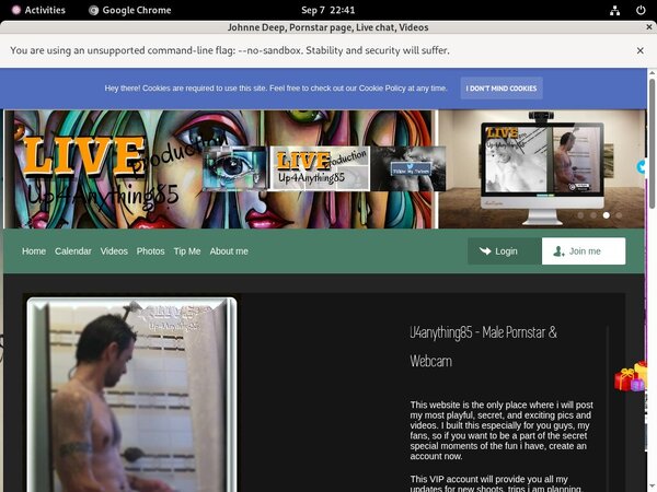 Free Login For Johnne Deep