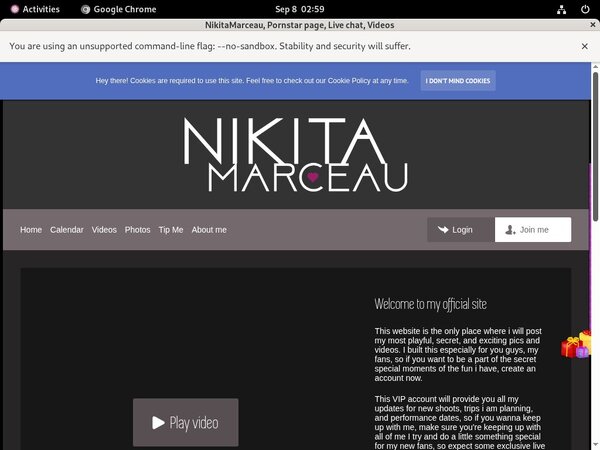 Free NikitaMarceau Account New