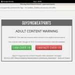 Guysinsweatpants Facebook