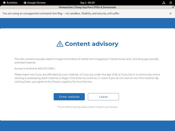 Homoactive.com Parola D'ordine