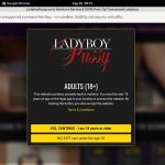 Ladyboypussy Password Info