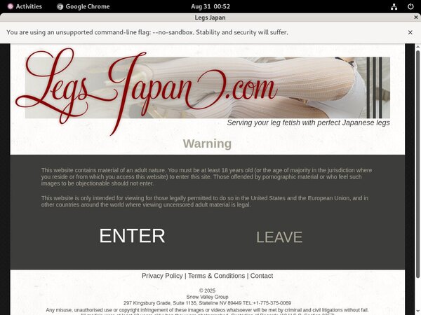 Legsjapan One Year
