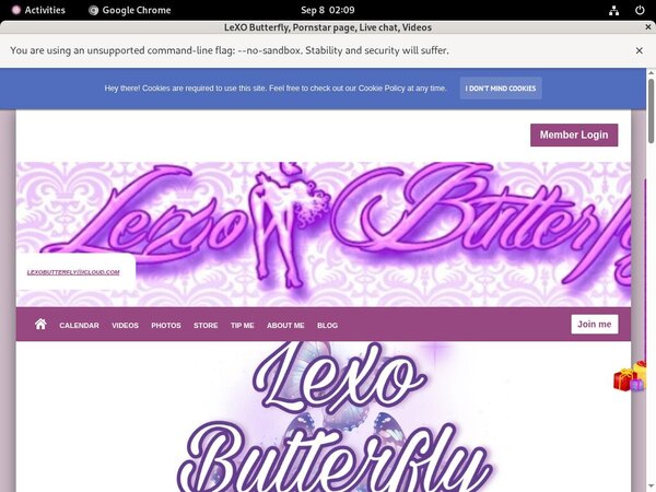Lexobutterflyxxx.com Join Free