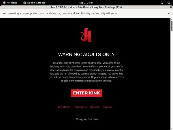Limited Kink Unlimited Discount Deal