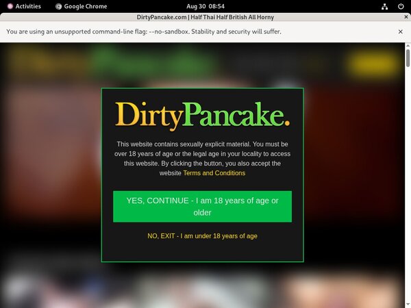Login To Dirtypancake.com Free