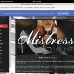 Mistressonline Premium Acc Mistressonline Premium Acc