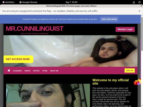 MrCunnilinguist420 Mobile Accounts