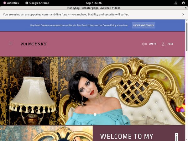 [Image: NancySky-Home.jpg]