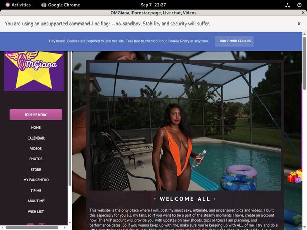 OMGiana Gratis Password