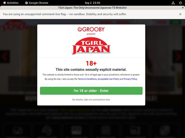 Password For Tgirljapan