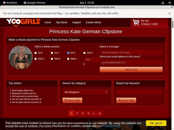 PrincessKateGerman With IBAN