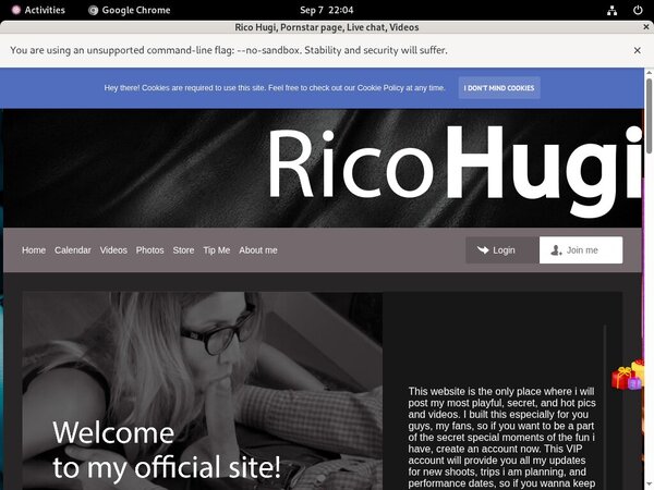 Rico Hugi Get Trial Membership