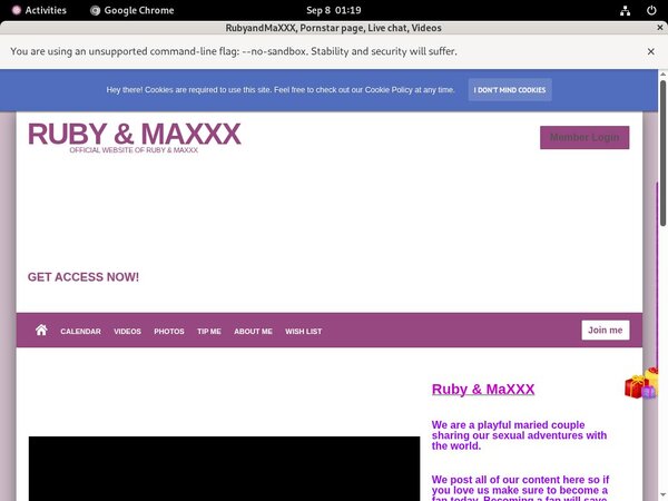 Rubyandmaxxx.modelcentro.com Trailers