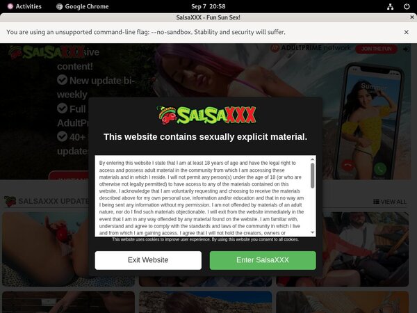 Salsa XXX Discount Deal