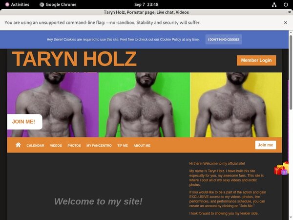 Tarynholz.modelcentro.com Pago