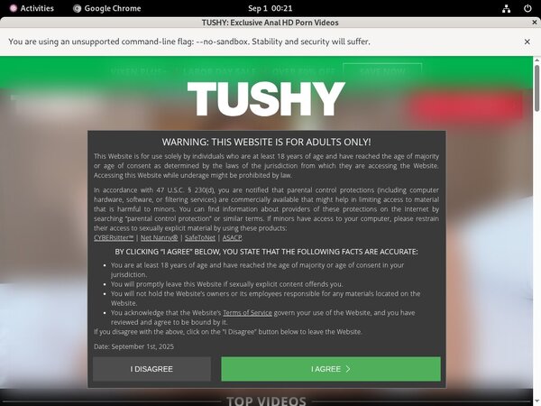 Tushy.com Free Discount