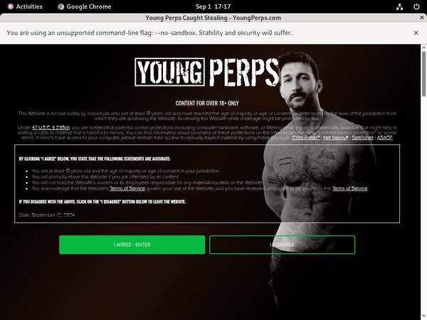 Young Perps Discount Sign Up