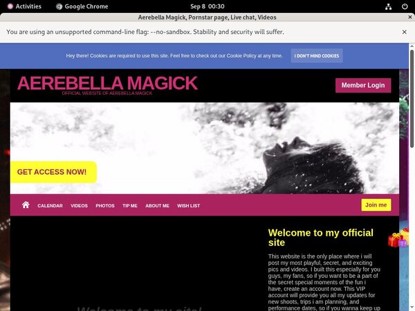 Aerebellamagick Member Login
