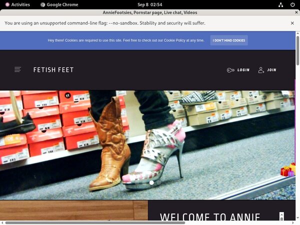 Anniefooties.modelcentro.com Avec IBAN / SEPA