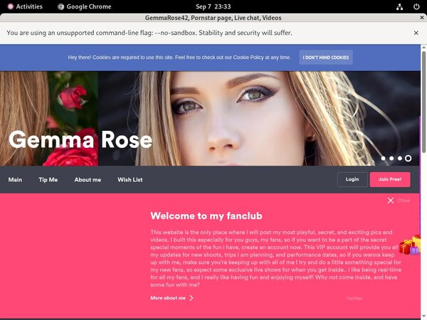 Free Gemmarose42.modelcentro.com Preview