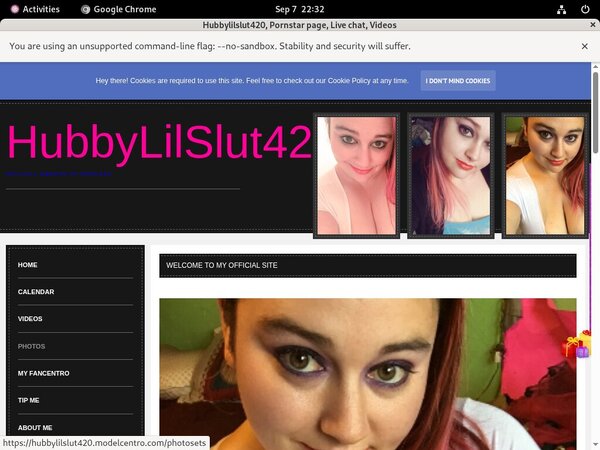 Free Hubbylilslut420 Membership Trial