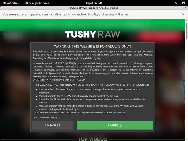 Free Pass Tushy Raw