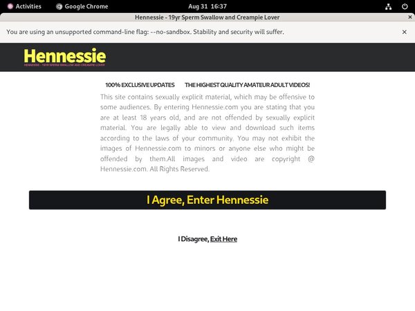 Free Passwords For Hennessie
