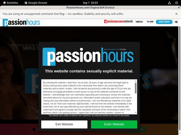 Free Users For Passionhours.com