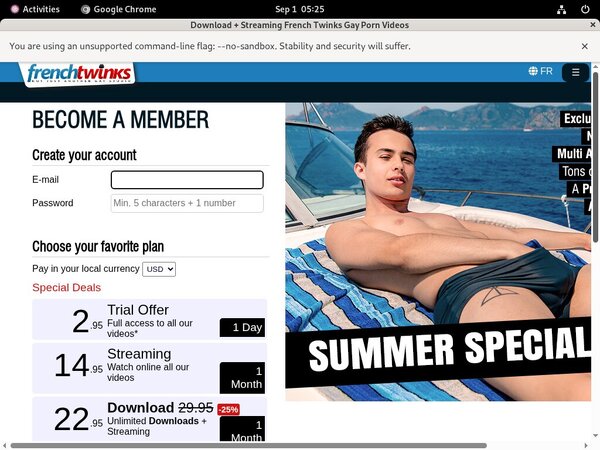 French-twinks.com Paypal Register