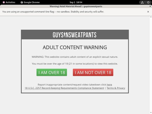 Guysinsweatpants.com Porn Reviews