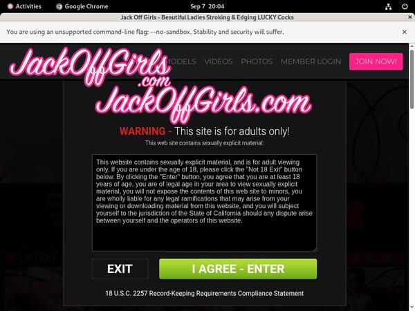 Jack Off Girls Discount Offer 2018