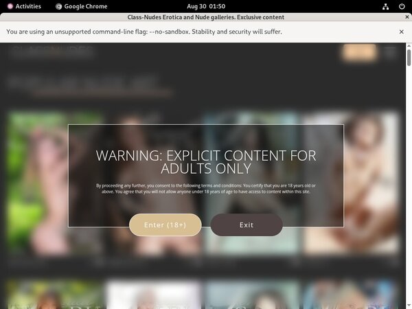 New Class-nudes.com Account