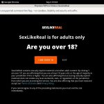 Sex Like Real Subscriptions
