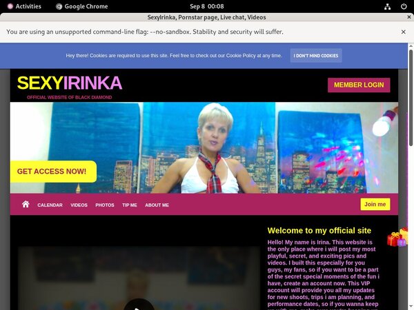 SexyIrinka Casting